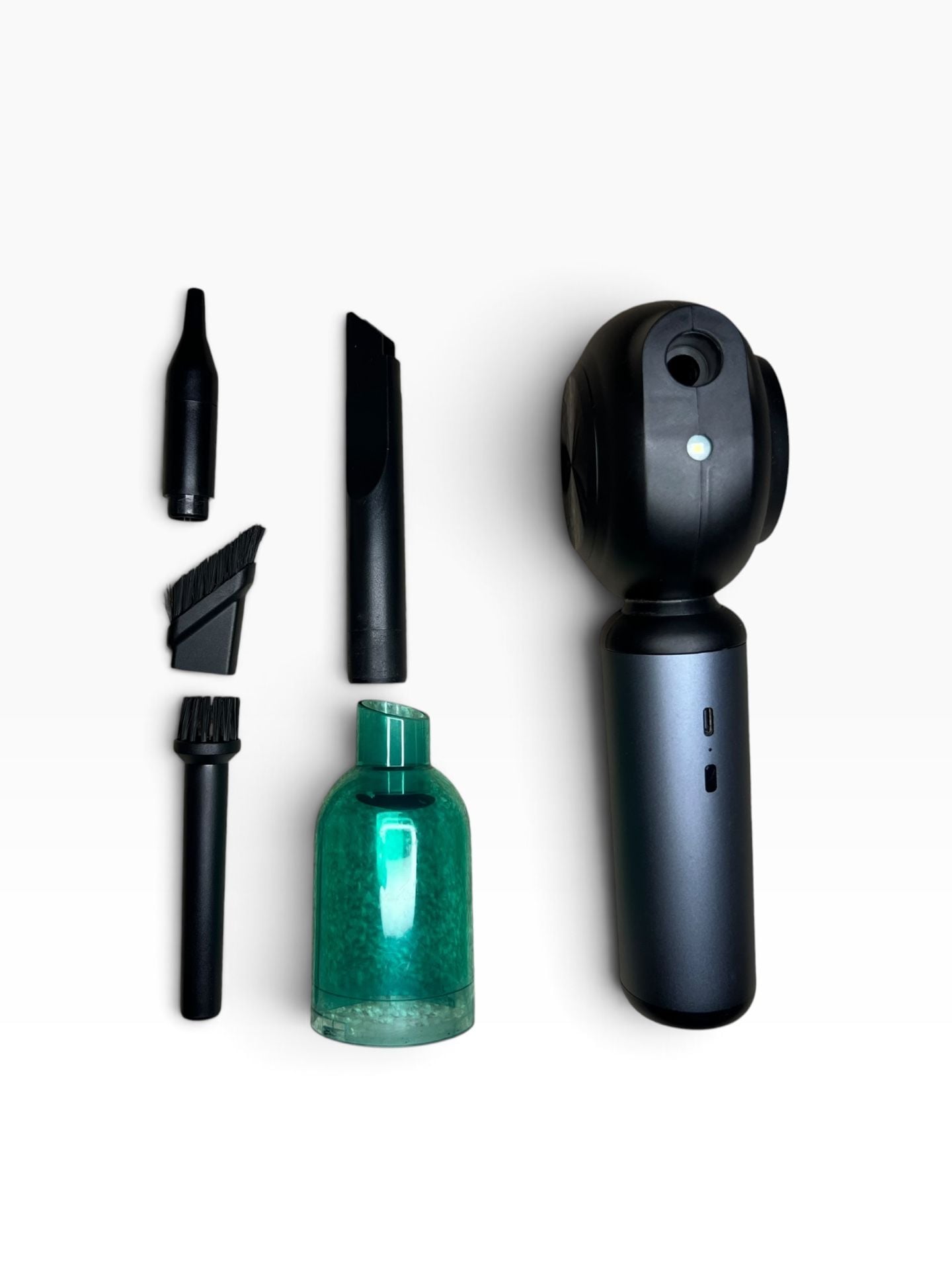 4-in-1 Cordless Handheld Vacuum and Compressed Air Duster with Brushless Motor and Attachments 9