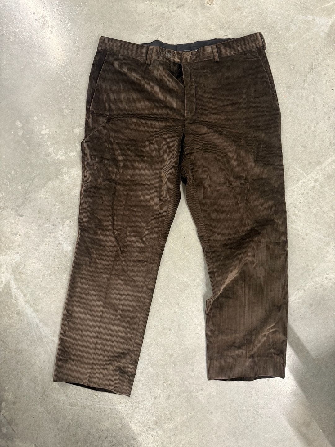 Coppley Brown Corduroy Dress Pants 40R 2