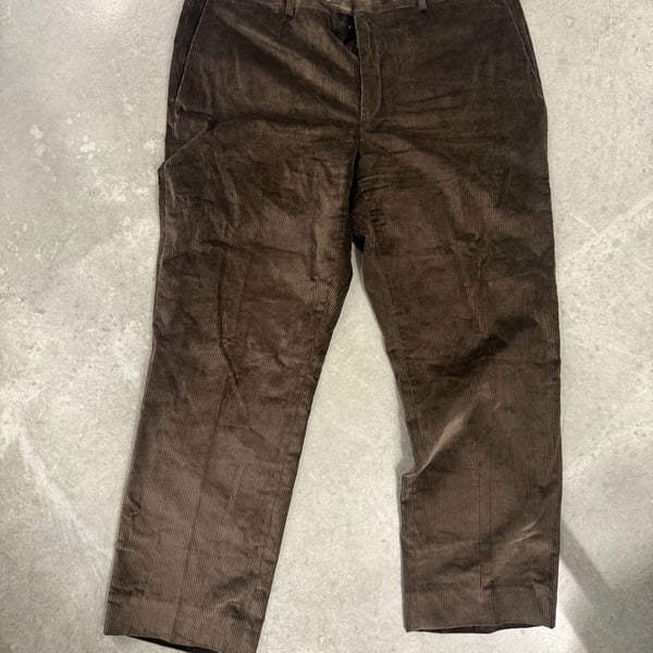 Coppley Brown Corduroy Dress Pants 40R