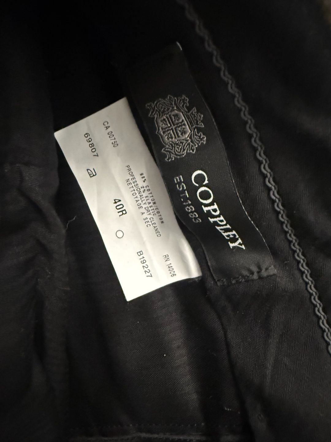 Coppley Brown Corduroy Dress Pants 40R 3