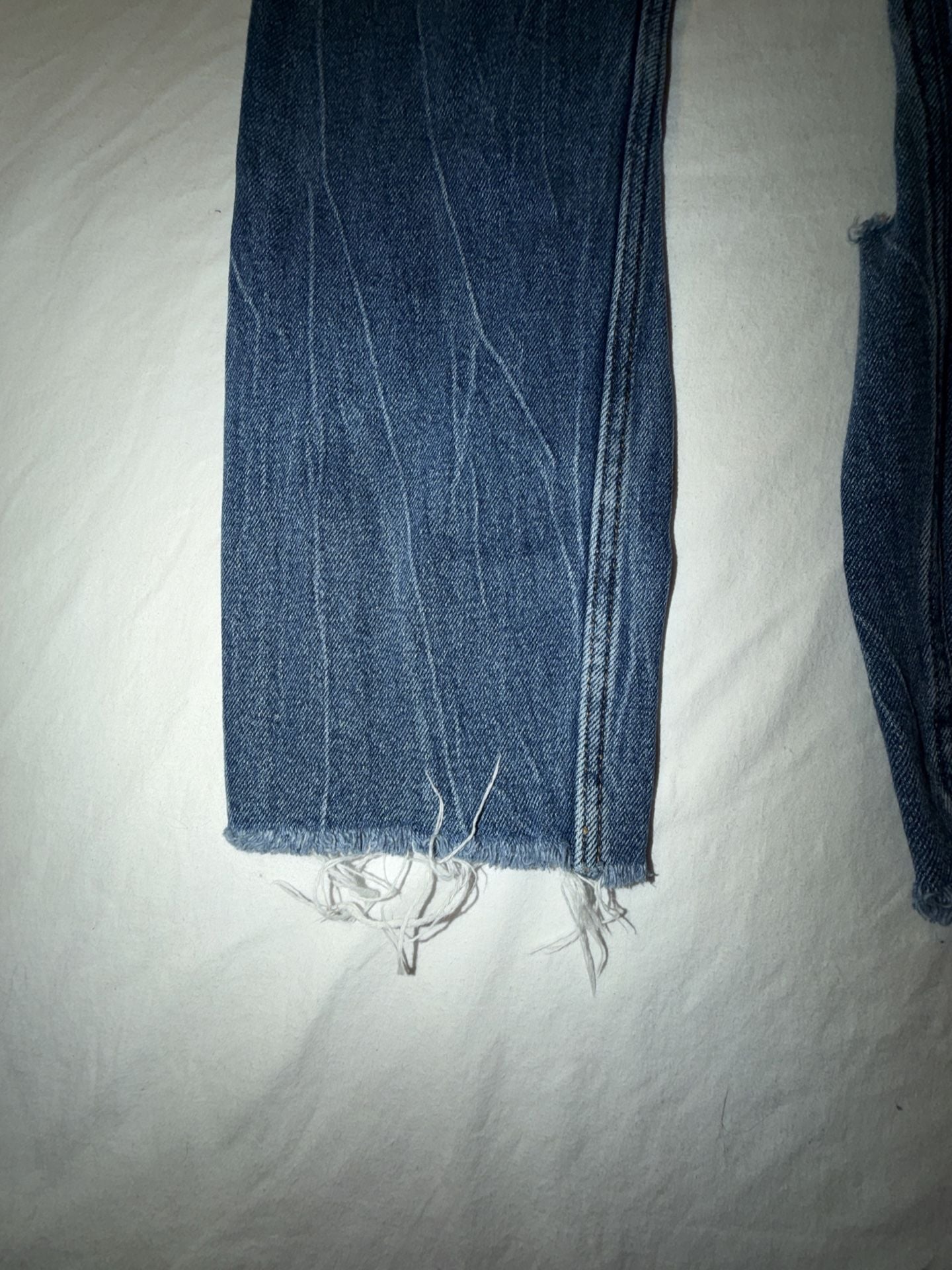 Abercrombie & Fitch Mom Jeans Distressed Size 25 0S 7