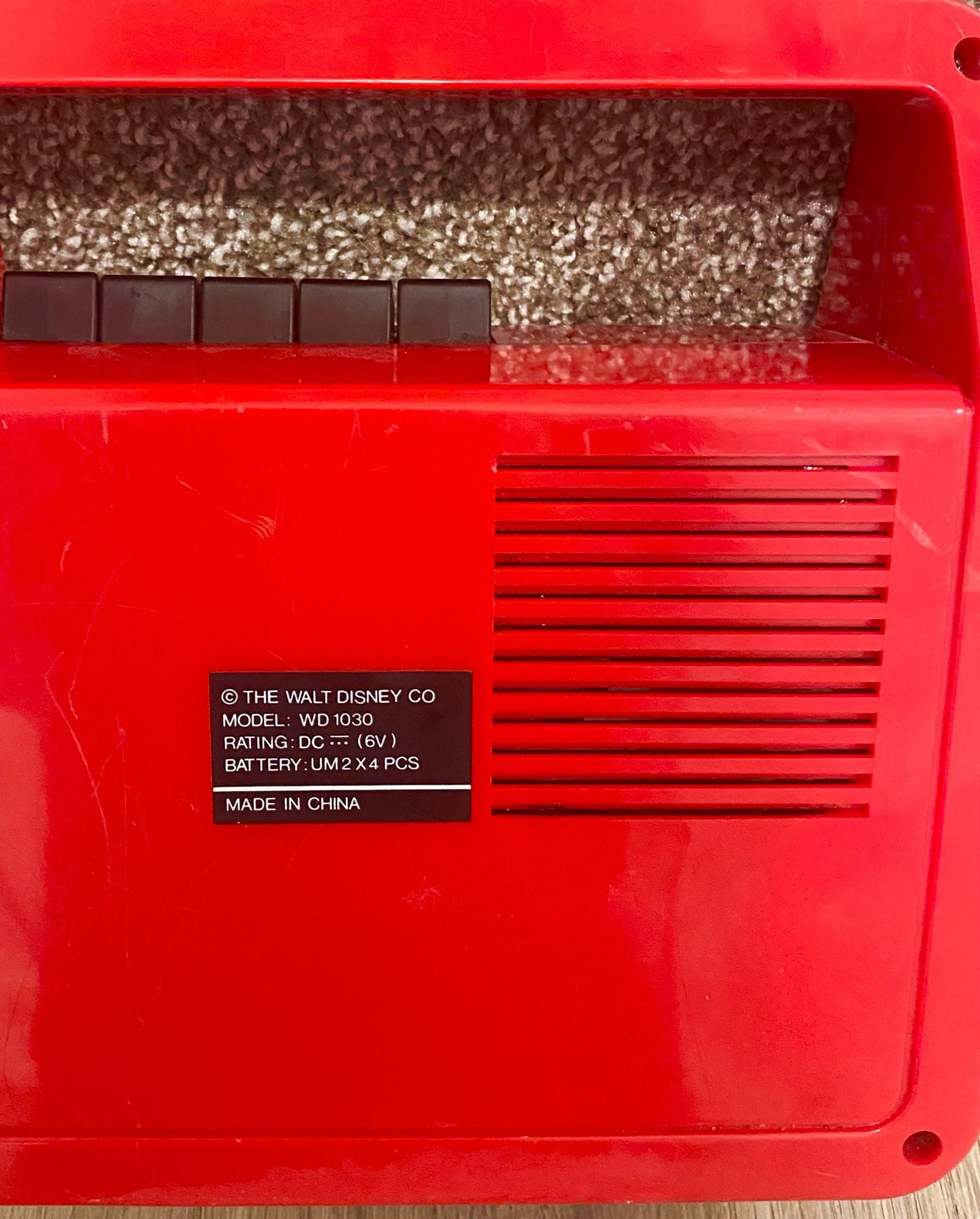 Disney Mickey Mouse Cassette Recorder. 2