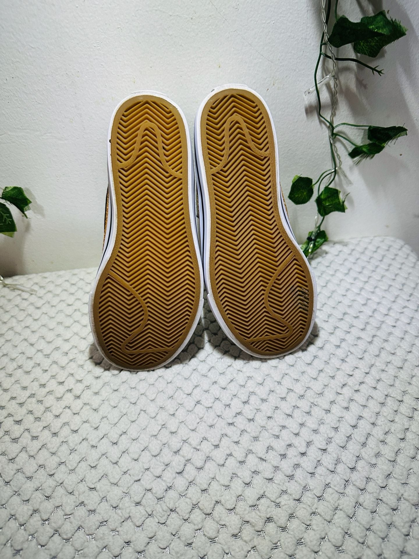 Nike Court Legacy Toddler Sneakers White Black Desert Ochre Size 13C DA5381-102 5