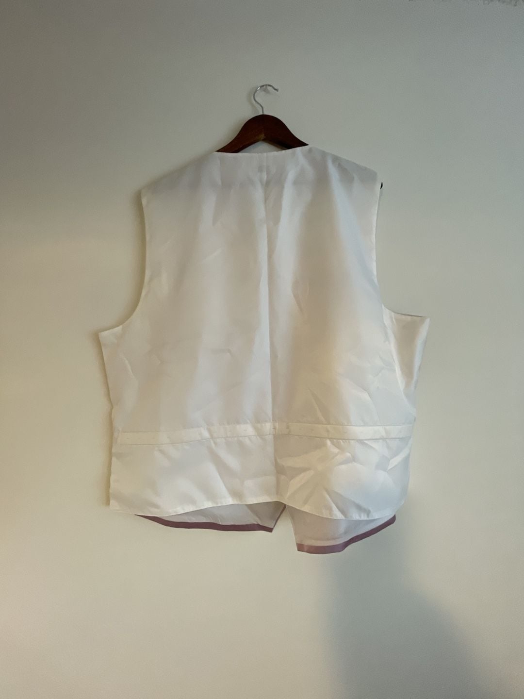 Sereya mauve satin formal tuxedo vest Men's size XXXL 3