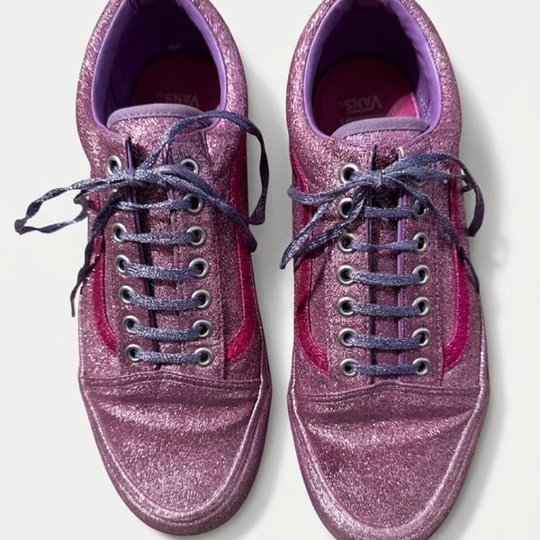 Vans Opening Ceremony x Old Skool LX Glitter Pack Purple