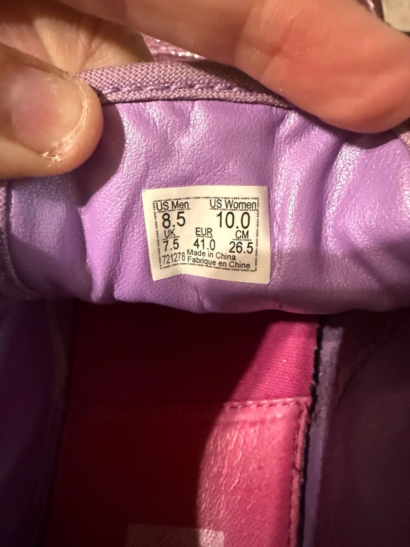 Vans Opening Ceremony x Old Skool LX Glitter Pack Purple 10