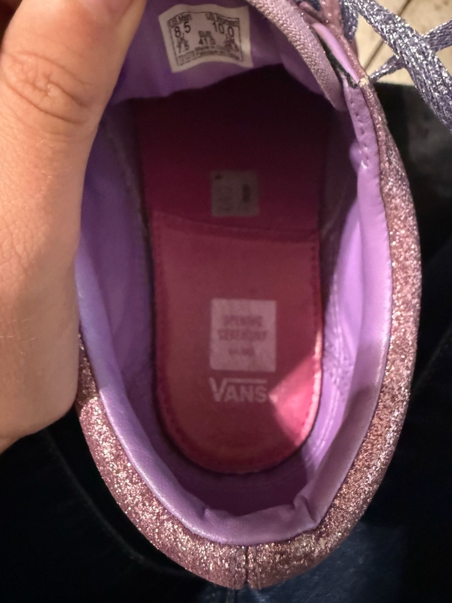 Vans Opening Ceremony x Old Skool LX Glitter Pack Purple 11