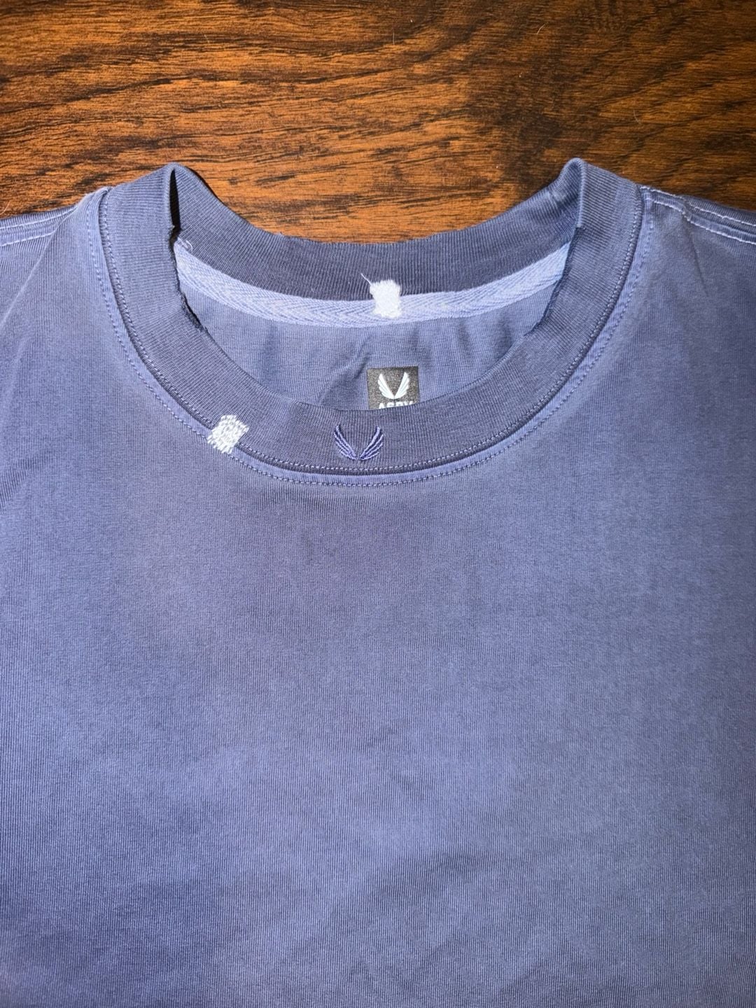 ASRV 0797. Tech Essential Relaxed Tee - Faded Navy 8