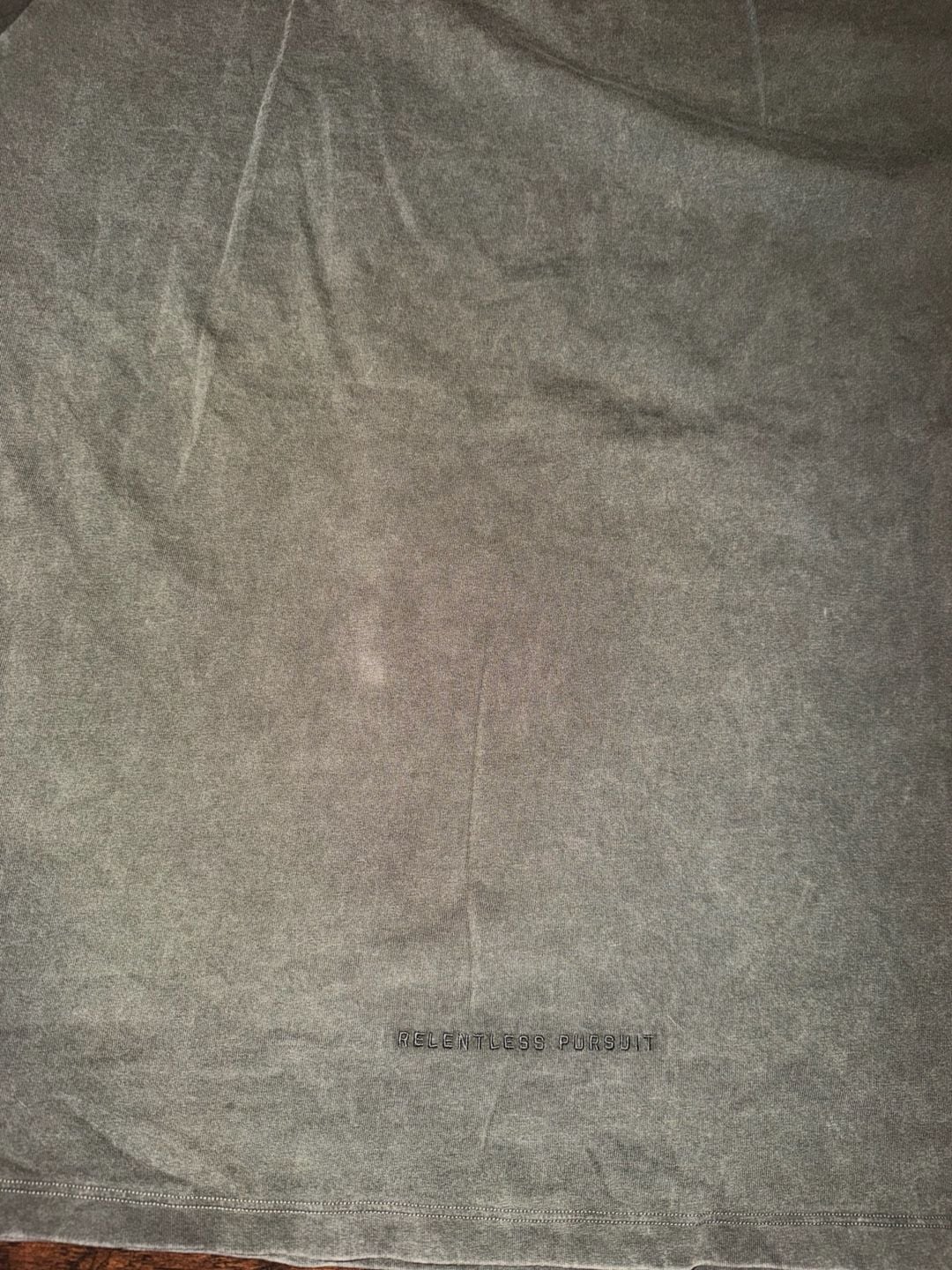 ASRV Acid Wash Green Short Sleeve T-Shirt with Logo and DSG-1102 Tag Size M 9