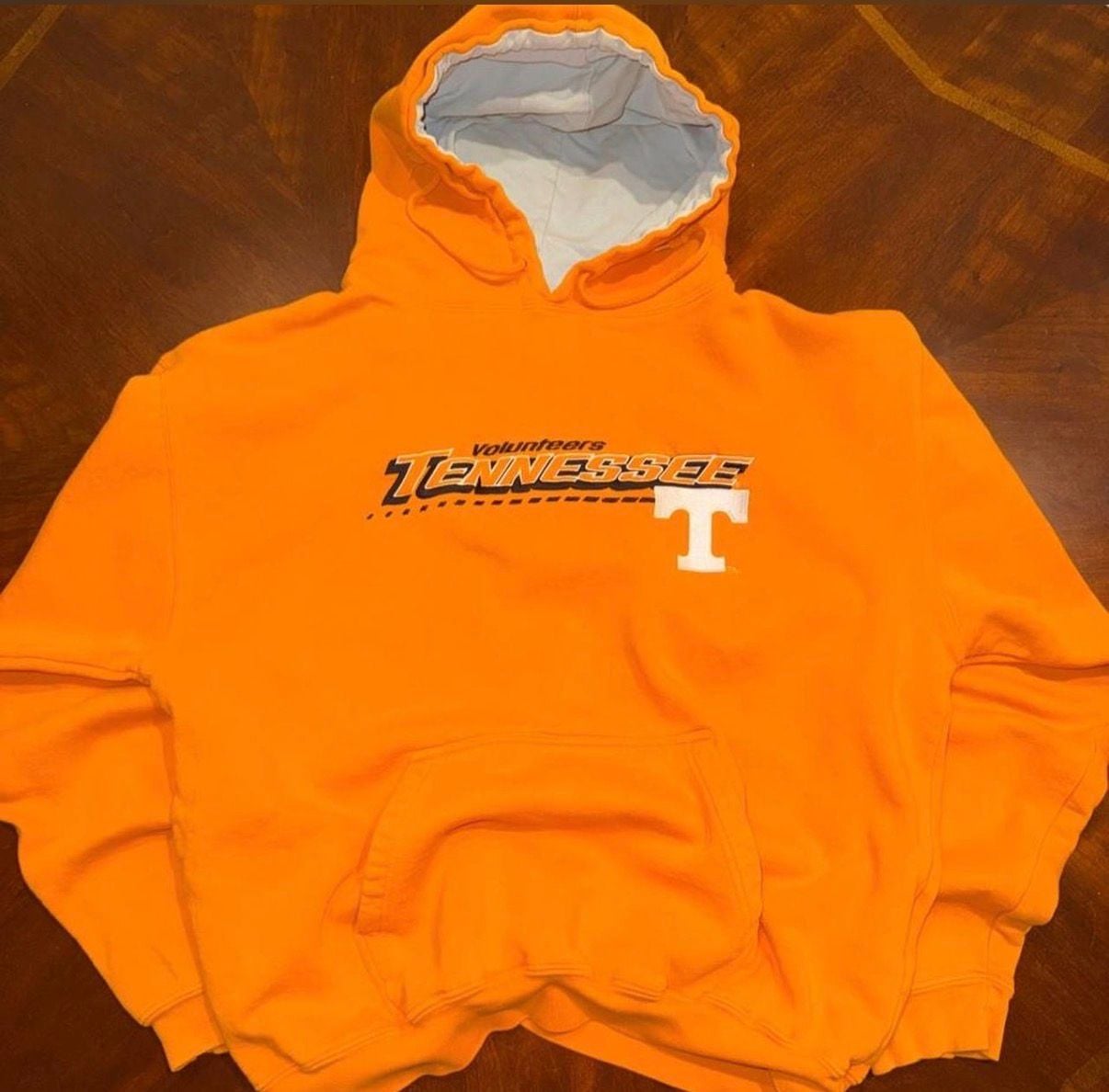 Logo Athletic Game Day Tennessee Volunteers Orange Hoodie 2