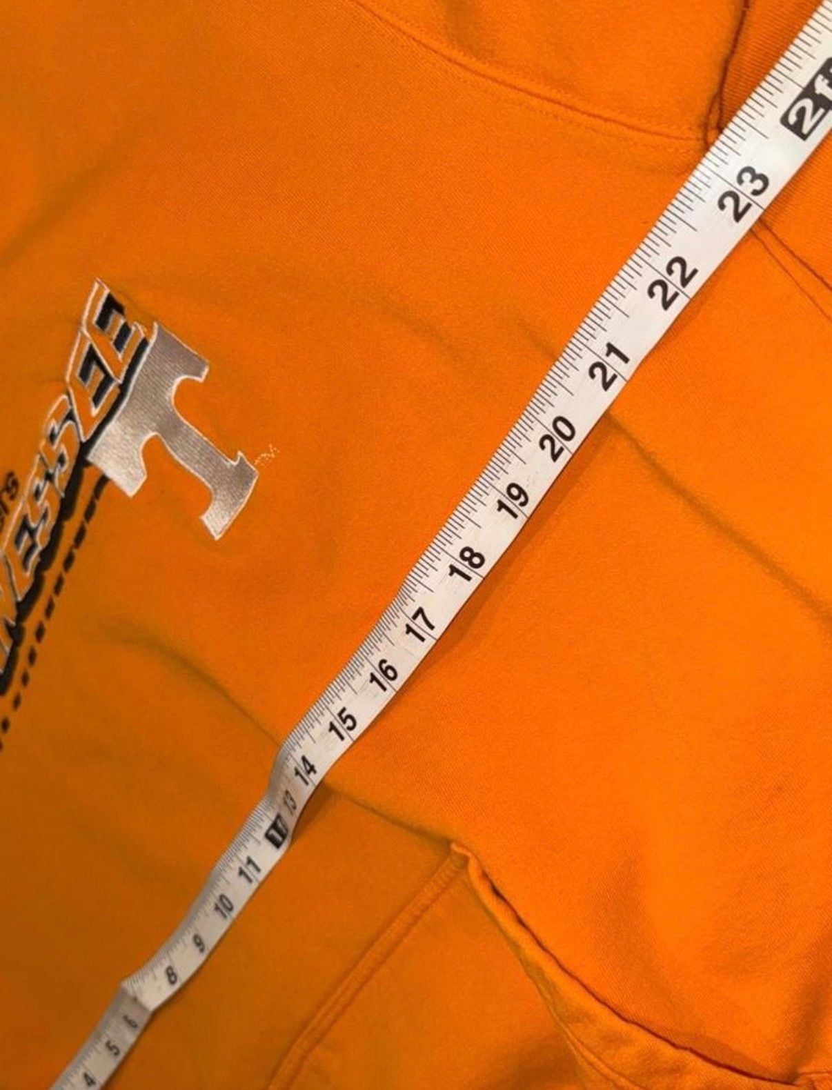 Logo Athletic Game Day Tennessee Volunteers Orange Hoodie 7