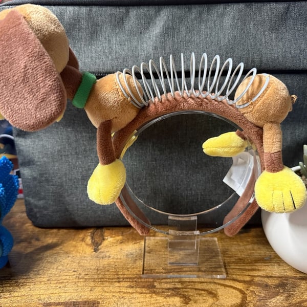 USED Disney Parks Toy Story Slinky Dog Plush Ears Headband No Tail