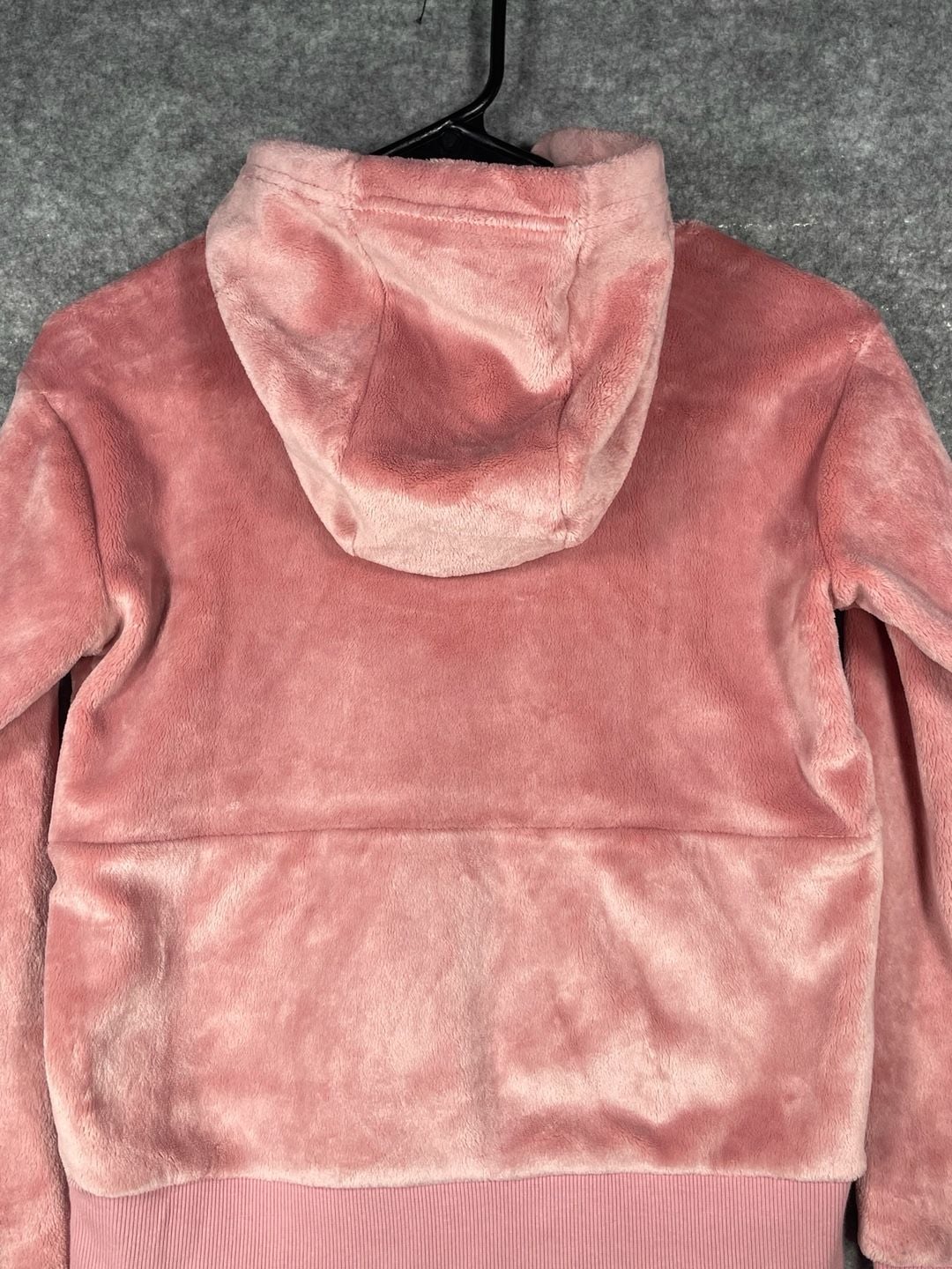 Athleta Girl Pink Plush Fleece Hoodie With Thumbholes Size M 8-10 8