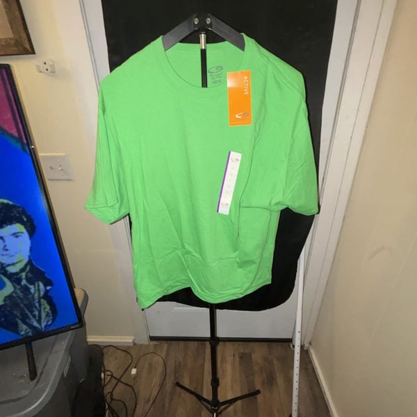 C9 by Champion Active Performance Neon Green Short Sleeve Crew Neck T-Shirt XL
