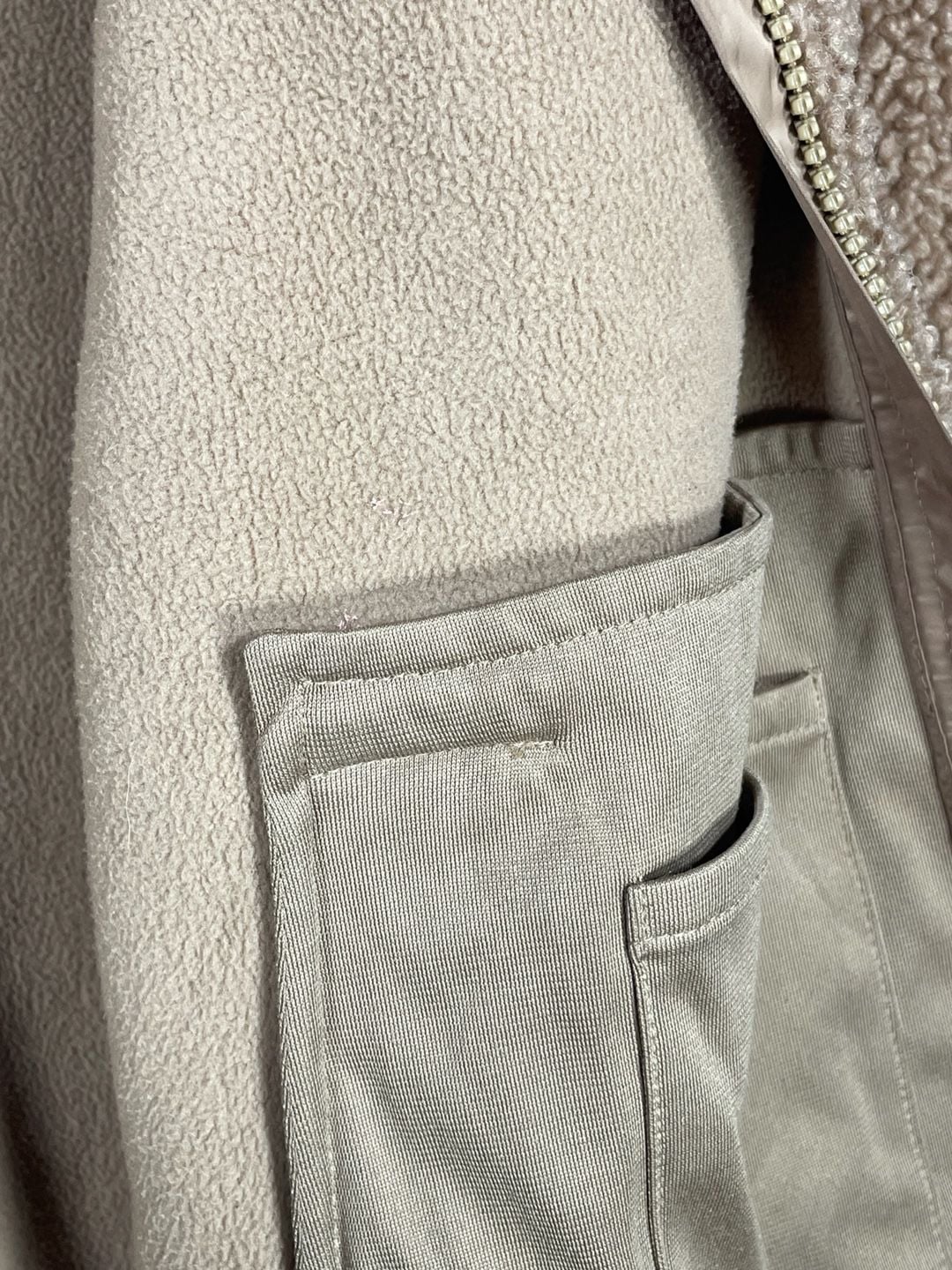 Athleta Girl Teddy Fleece Full Zip  Cozy Sherpa Jacket Size S/7 14