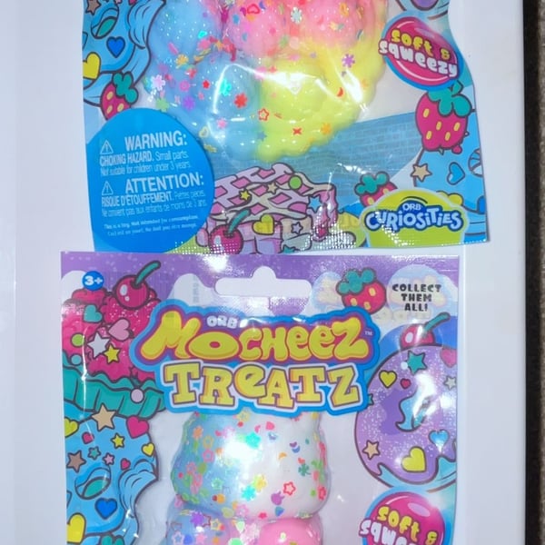 ORB Mocheez Treatz Soft & Squeezy Sensory Squishy Toy Lot of 2