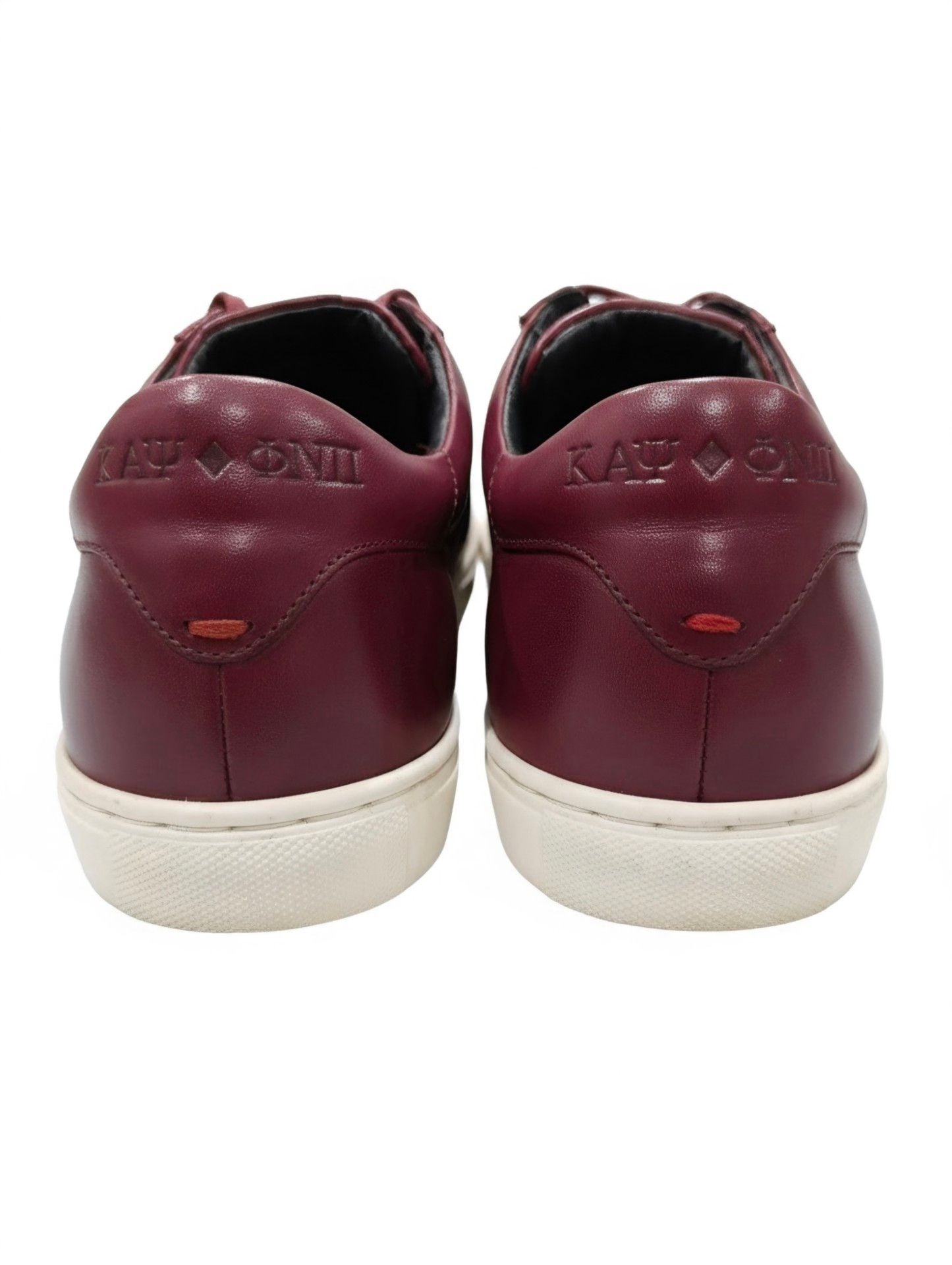Nupemall All Nupe Everything Burgundy Leather Sneakers Shoes (Very Rare)  7