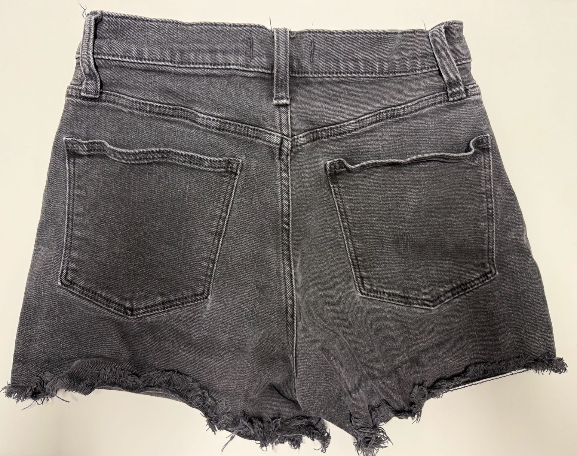 Madewell High-Rise Denim Shorts Black Size 26 4