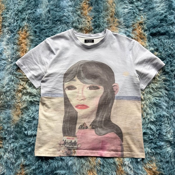 Raf Simons SS13 Brian Calvin Alta California Modelo Special Graphic T-Shirt