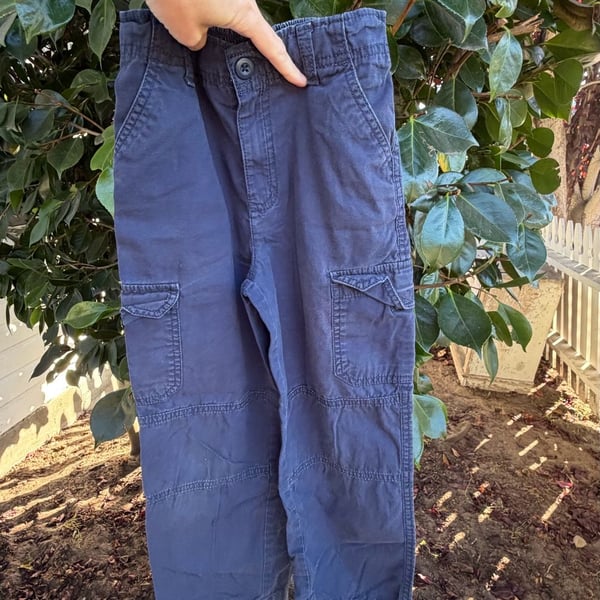 Y2K Sonoma Life + Style Kids Navy Blue Cargo Pants 