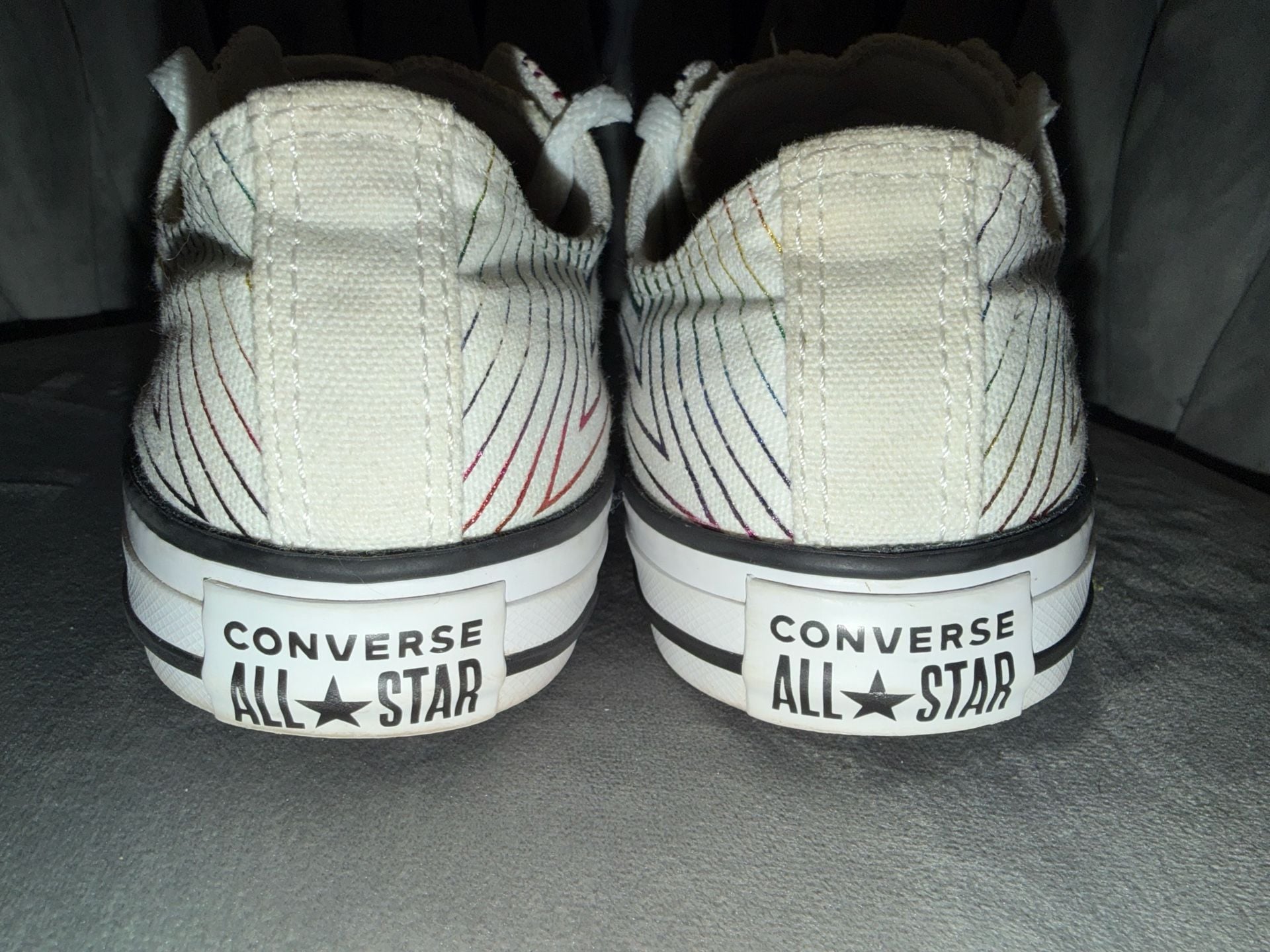 Converse Chuck Taylor All Star Ox All Of The Stars White Rainbow 4