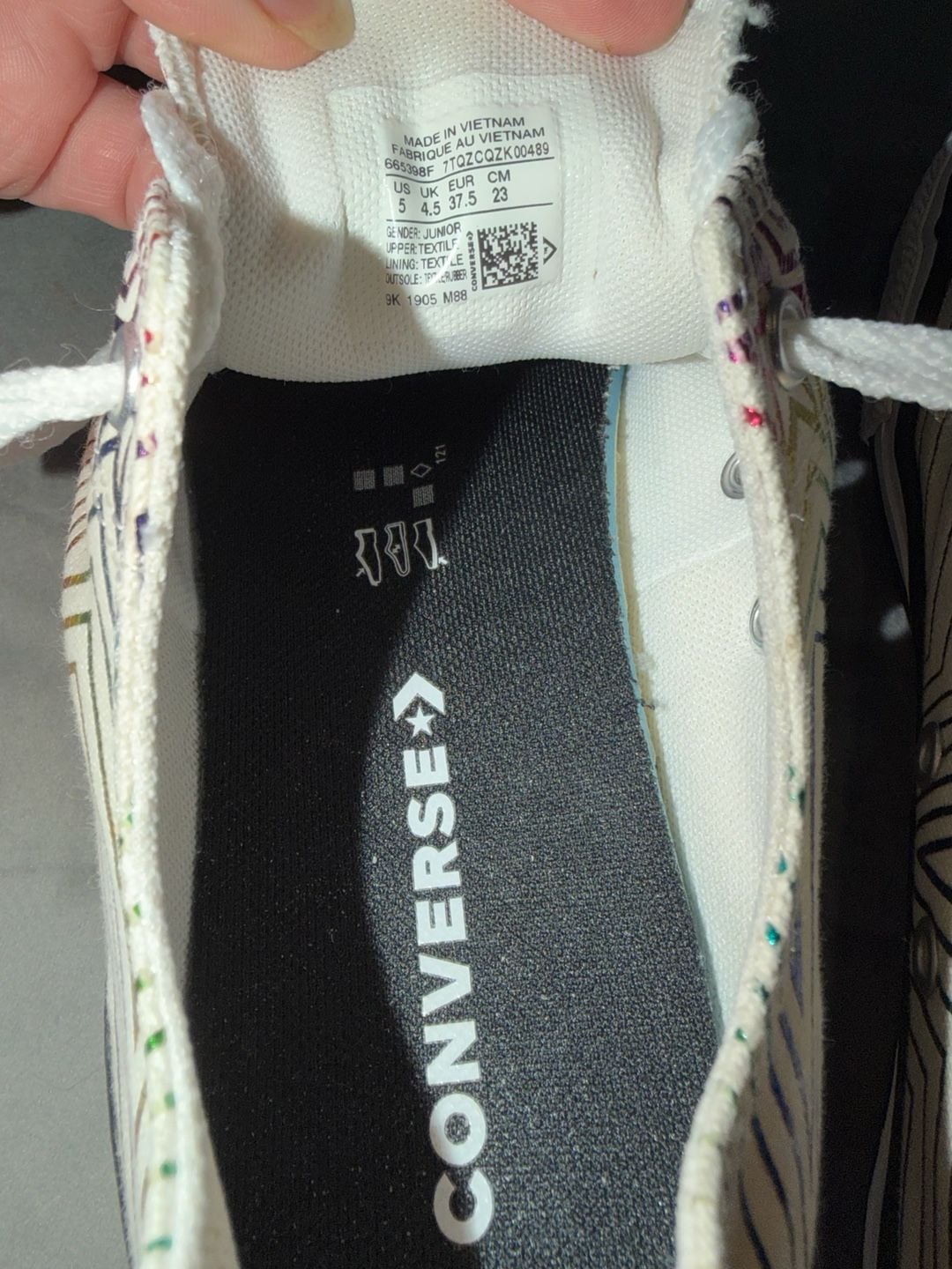Converse Chuck Taylor All Star Ox All Of The Stars White Rainbow 5
