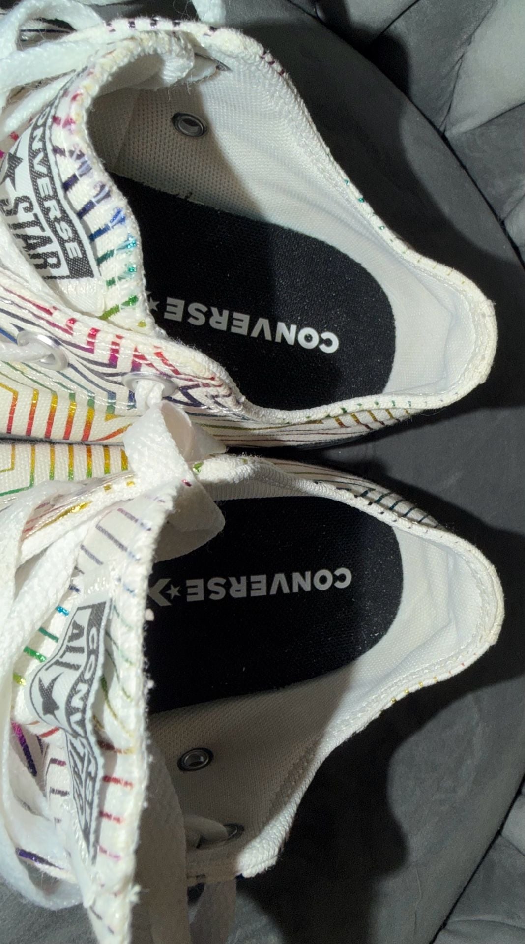 Converse Chuck Taylor All Star Ox All Of The Stars White Rainbow 7
