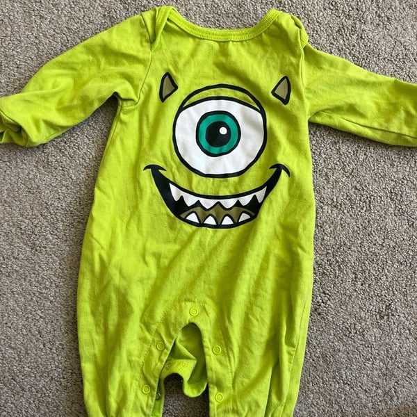 Disney Baby Monsters Inc. Mike Wazowski 2 Pc Set