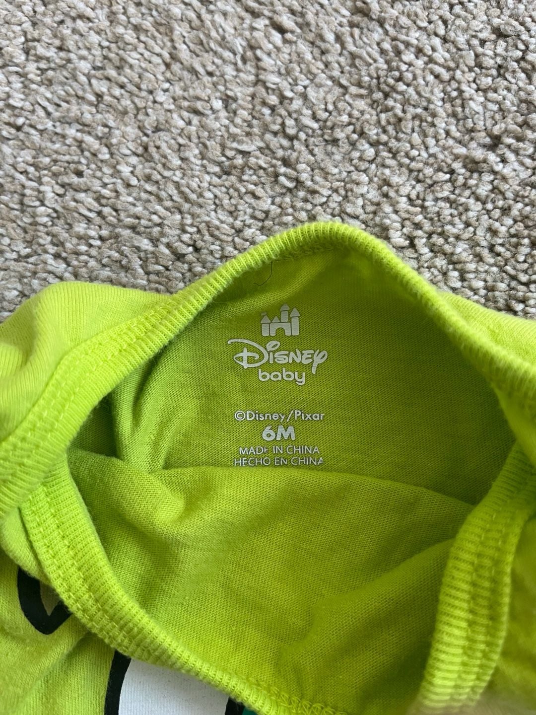 Disney Baby Monsters Inc. Mike Wazowski 2 Pc Set 2