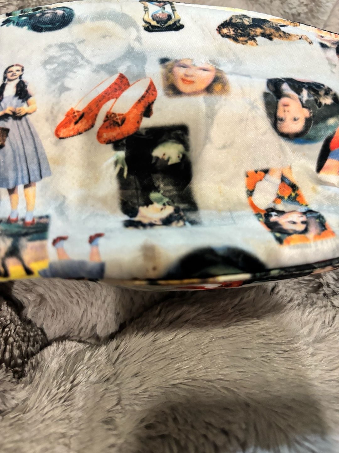 The Wizard of Oz Green Canvas Tote Bag with Movie Icons and Characters 14