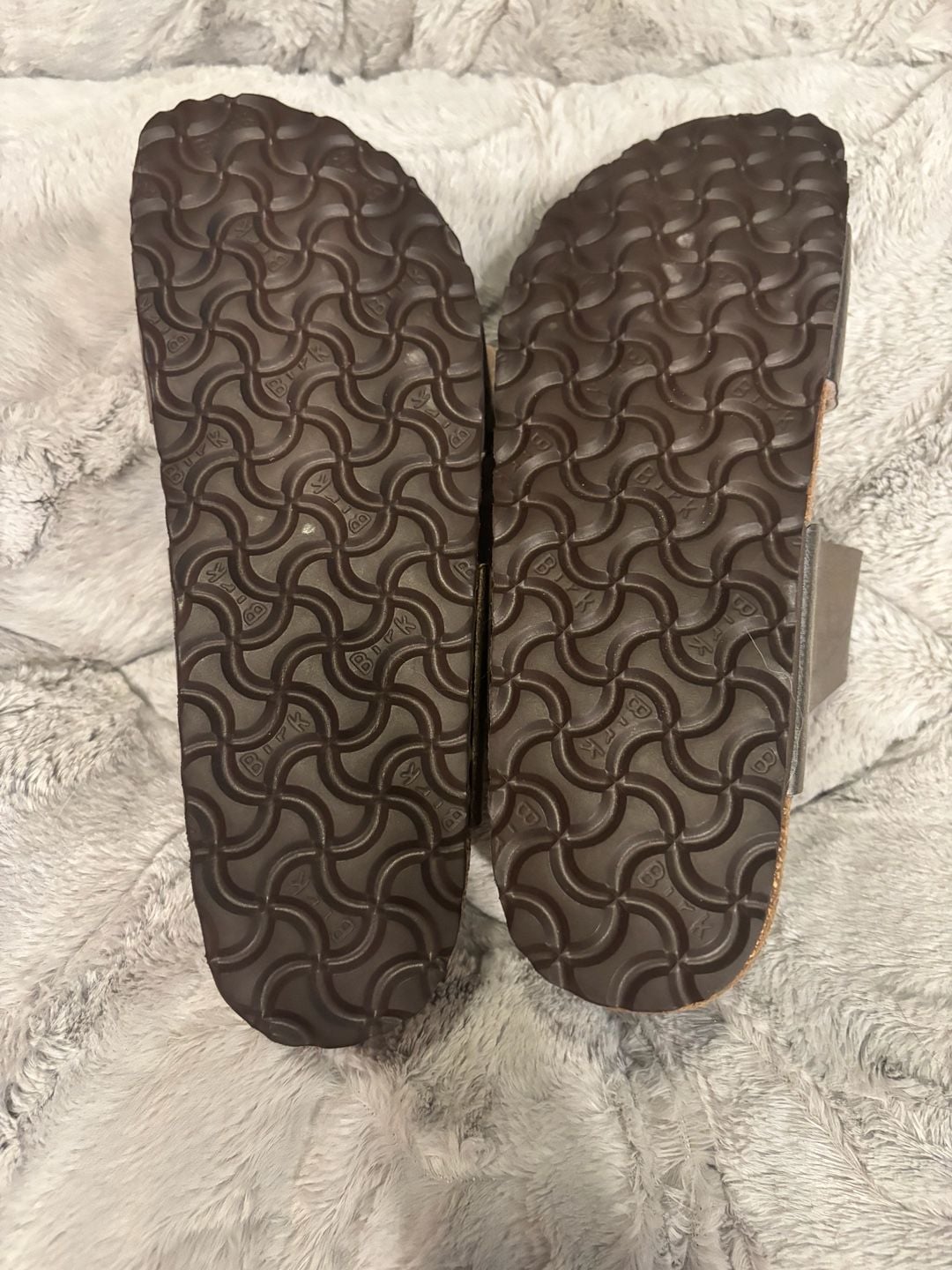 Birkenstock Arizona Big Buckle Graceful Taupe Sandals Size 40 6