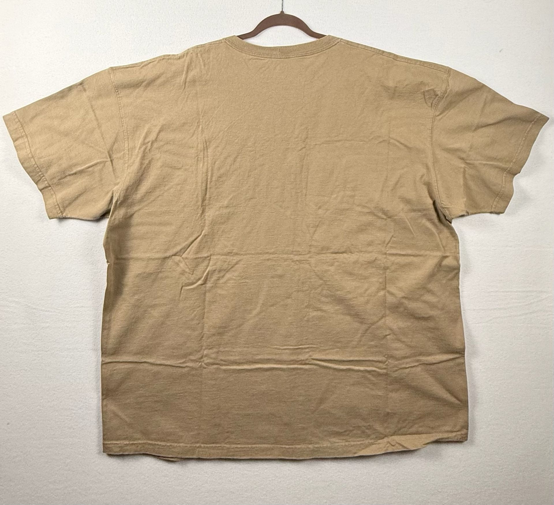 Carhartt K87 Workwear Short Sleeve Pocket T-Shirt Tan Brown Men's 4XL 3