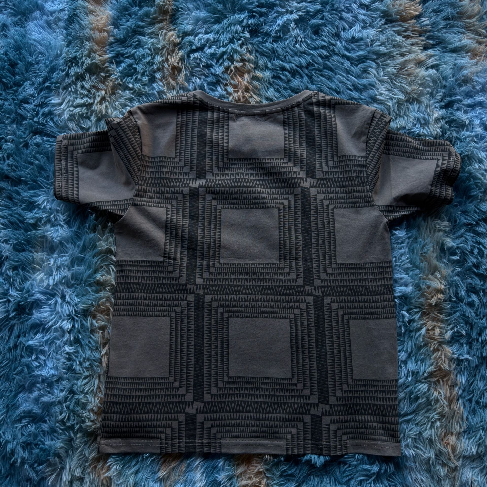 Undercoverism For Rebels Geometric Pattern T-Shirt 5