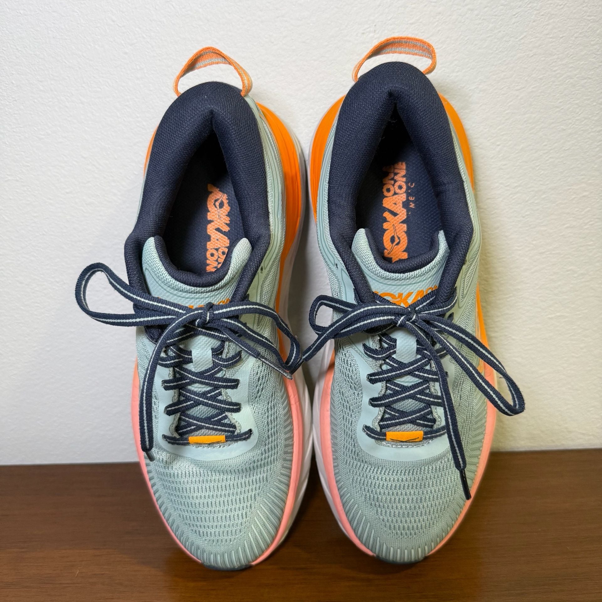 Hoka One One Women's Bondi 7 Running Shoes Blue Haze / Black Iris (Size US 9.5) 7