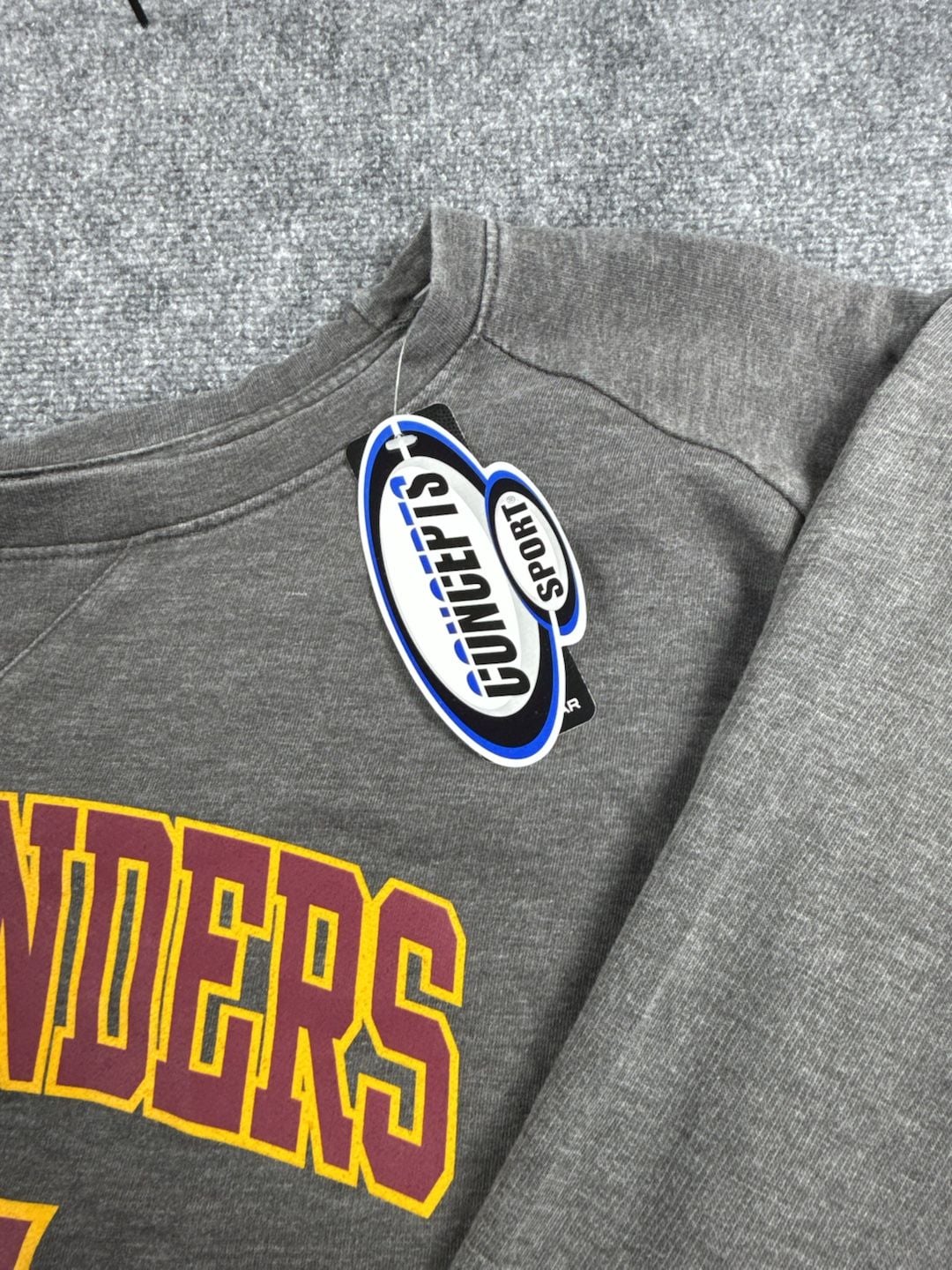 Washington Commanders Concepts Sport Women's Gray Sweatshirt - Size 3X NWT 4