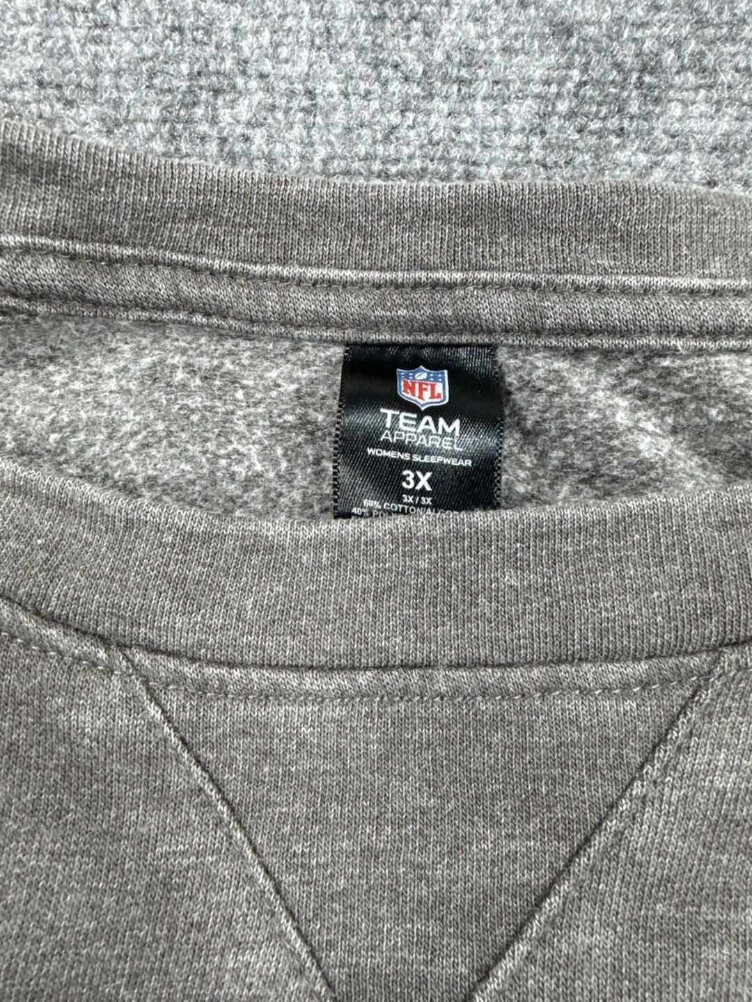 Washington Commanders Concepts Sport Women's Gray Sweatshirt - Size 3X NWT 6