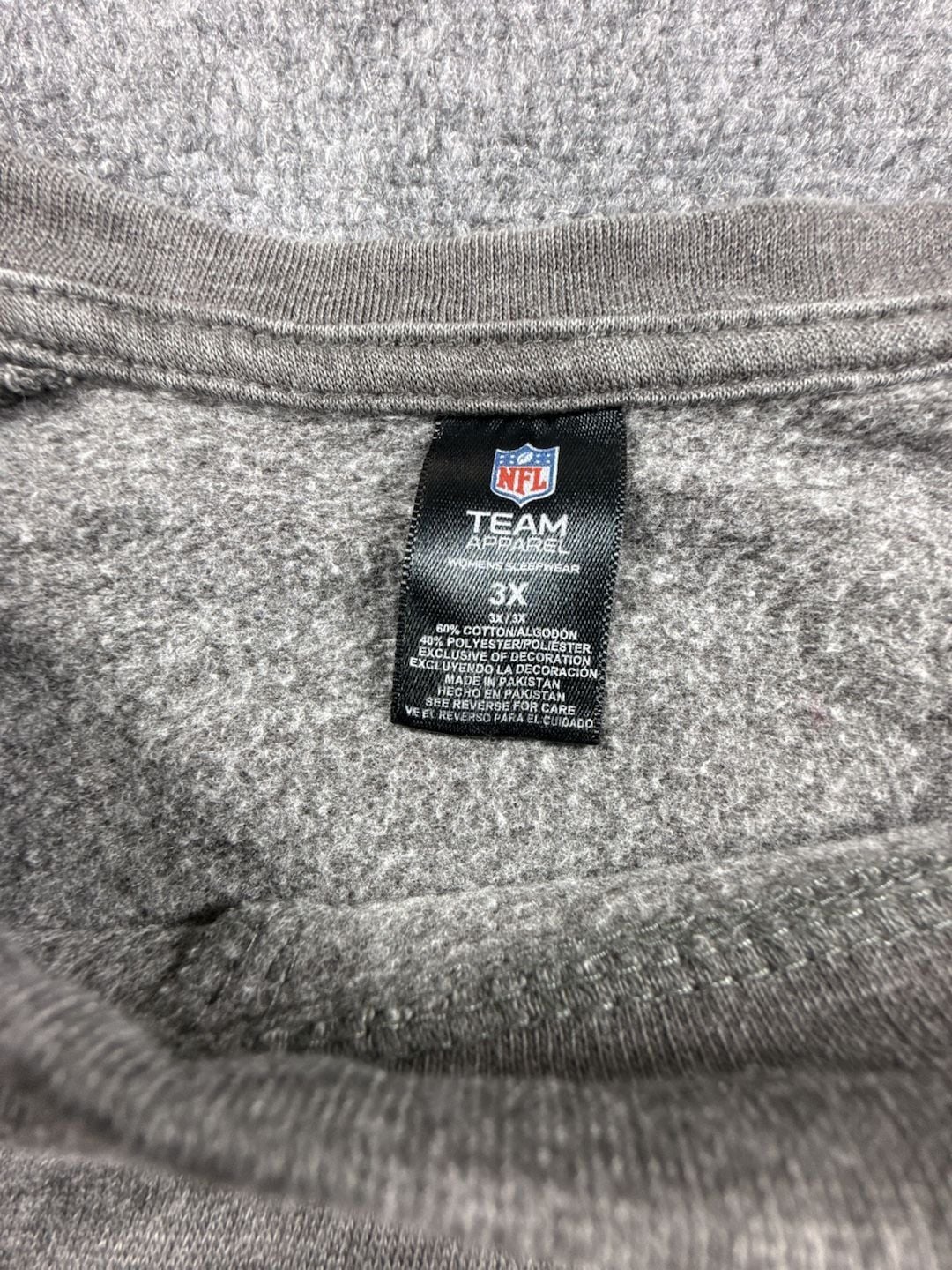 Washington Commanders Concepts Sport Women's Gray Sweatshirt - Size 3X NWT 11
