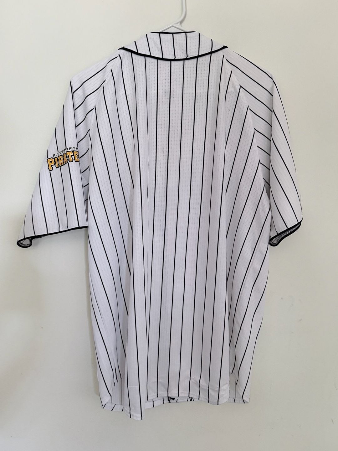 Pittsburgh Pirates MLB Dynasty Series Pinstripe Baseball Jersey Size Large 6