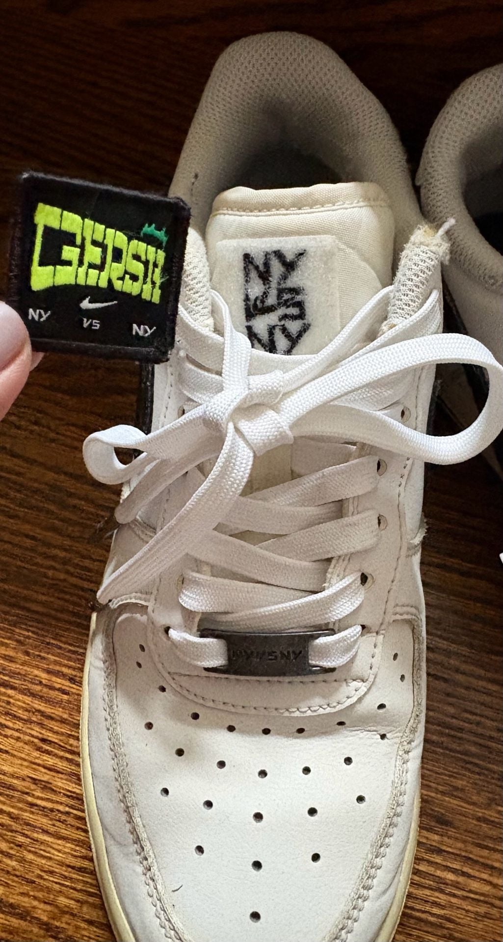 Nike Air Force 1 Low NY vs NY White Black CW7297-100 7