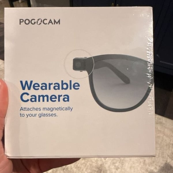 PogoTec PogoCam Wearable Camera for Glasses