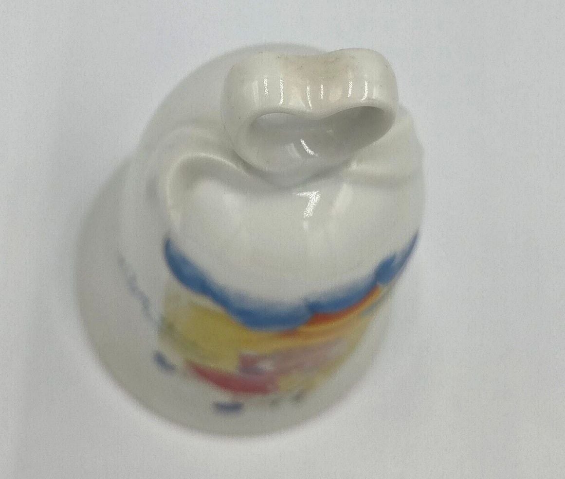 Vtg 1982 Applause Little Orphan Annie Porcelain Bell Just Thinkin About Tomorrow 2