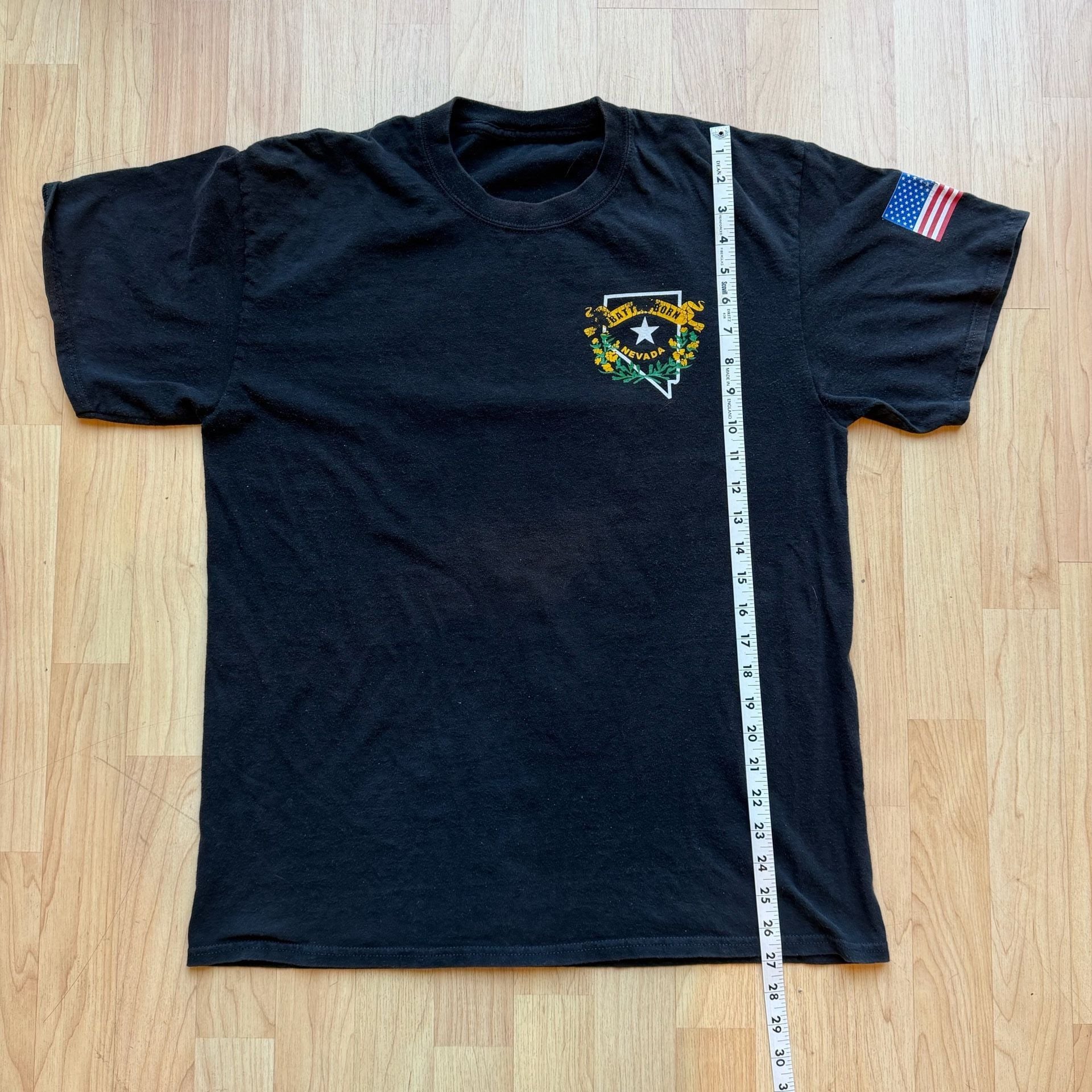 NDF Fire Winnemucca Black Graphic T-Shirt Nevada Battle Born 7