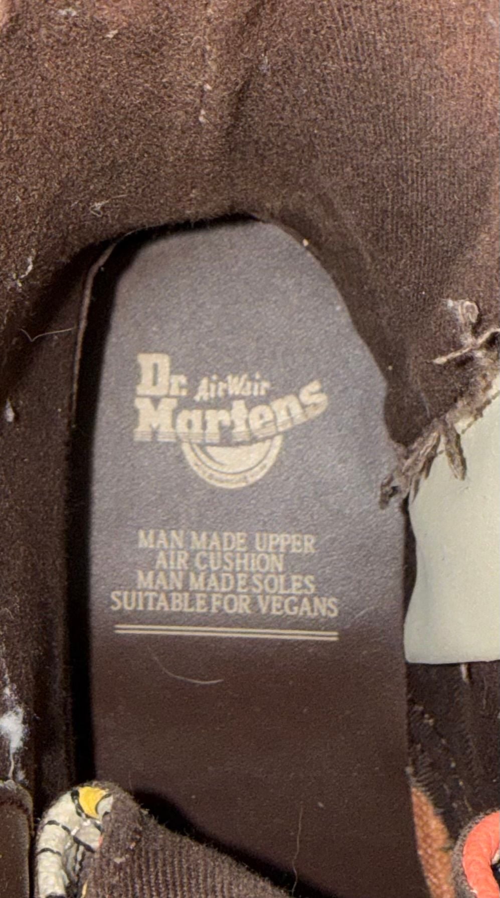 Dr. Martens Jadon Retro Ray Kemble Canvas Platform 8-Eye Boots 8