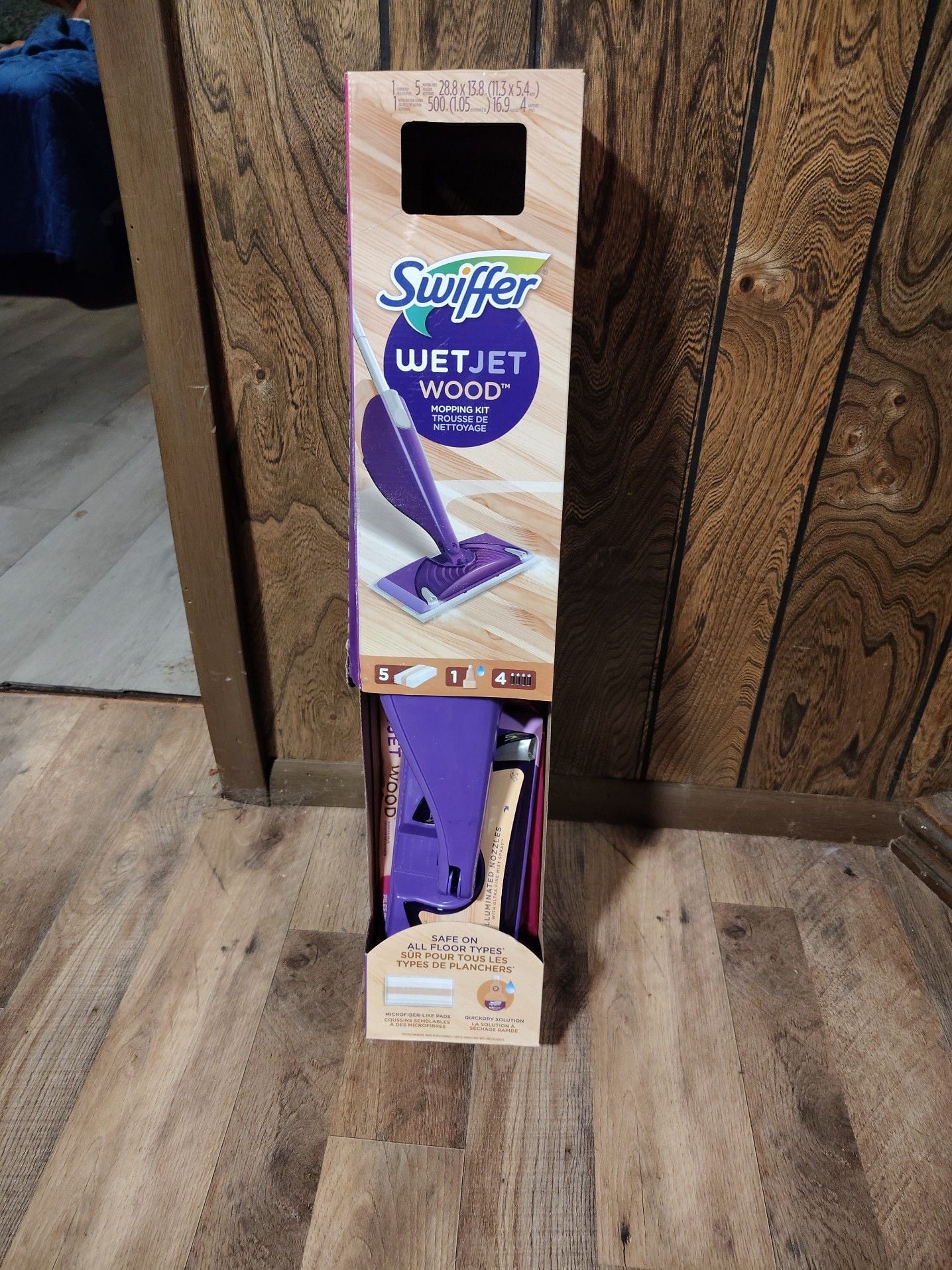 Swiffer WetJet Wood Mopping Kit Starter Kit 1