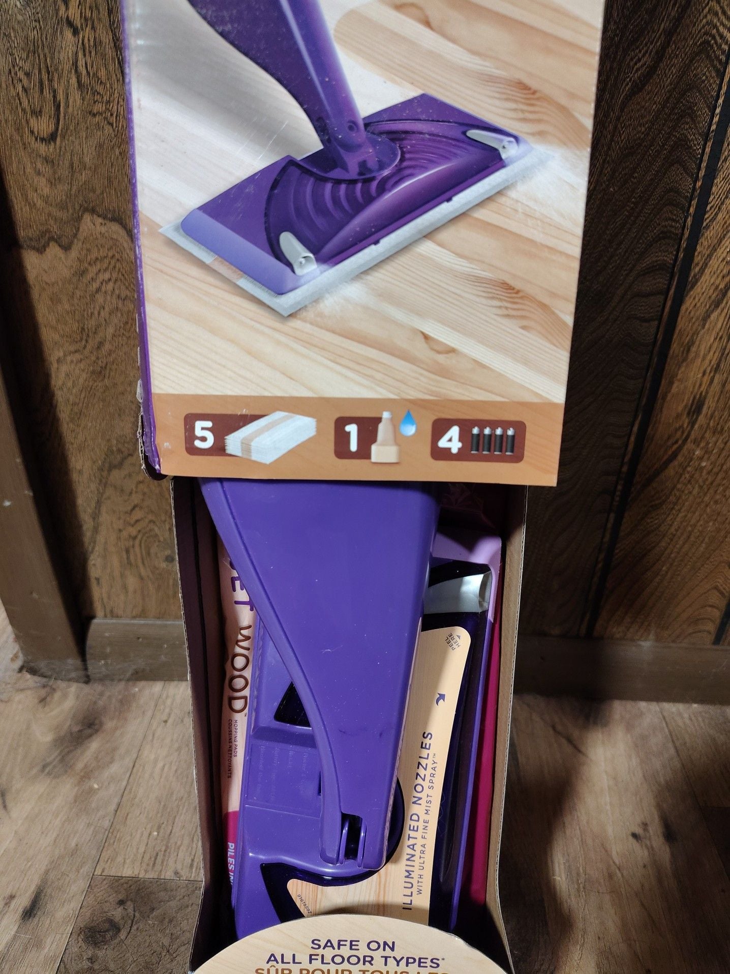 Swiffer WetJet Wood Mopping Kit Starter Kit 2