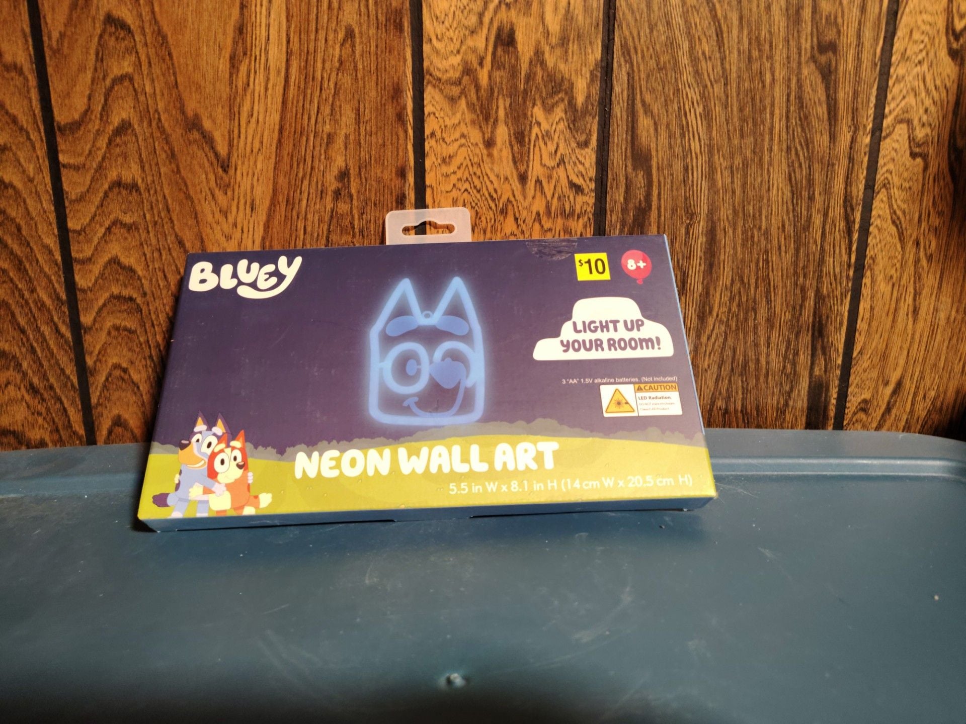 Bluey Neon Wall Art Battery Powered Light Up Room Sign 1