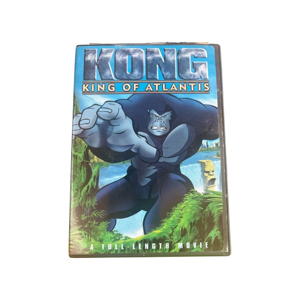 Kong: King of Atlantis Full Length Warner Video 68 Min. DVD 2005