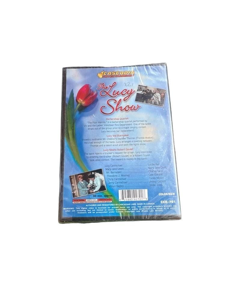 The Lucy Show Vol.1 DVD Lucille Ball Cascadia Entertainment 3 Episodes New 2