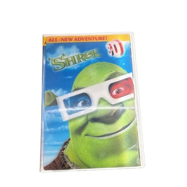 Shrek 3-D DVD All-New Adventure Not Rated 16 Min