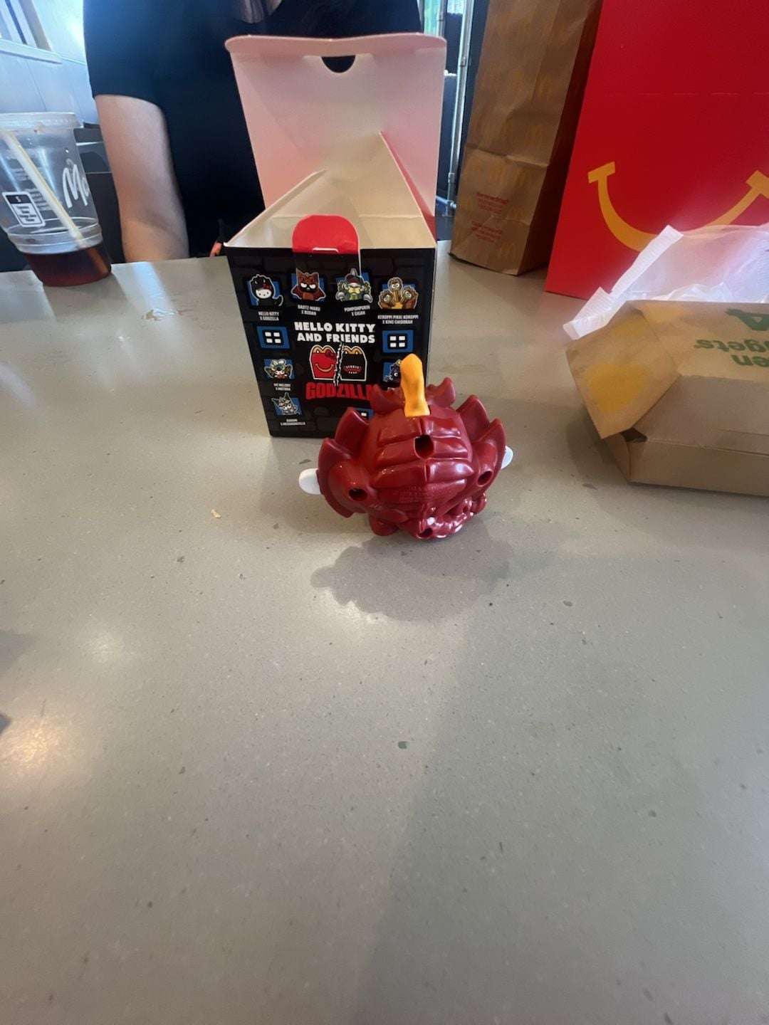 McDonald's Hello Kitty and Friends x Godzilla Destoroyah Cinnamoroll Toy. No box 2